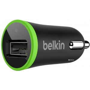 Maşın üçün adapter Belkin Car Charge (F8J054btBLK)